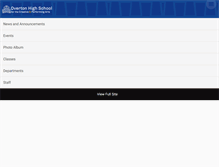 Tablet Screenshot of overtonhs.net